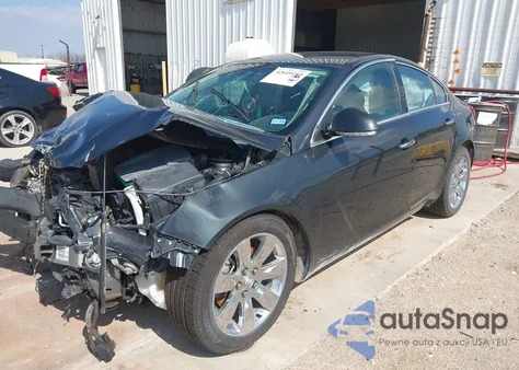 2012 Buick Regal Premium из США, поврежденный, VIN 2G4GT5GV7C9171211